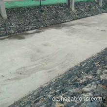 Graues PVC beschichtetes verzinktes Doppel -Twist -Gabion -Box